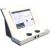 gymna Duo 400 Weiss 2-Kanal Elektrotherapiegerät, Fullcolour TFT-Touchscreen mit 3d Da